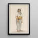 Young man in an inn in Malta - Abraham Louis Rodolphe Ducros — framed artwork on a wall