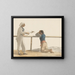 People on board the ship l'Heureuse Marianne - Abraham Louis Rodolphe Ducros — framed artwork on a wall
