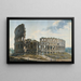 the Colosseum, Rome - Abraham Louis Rodolphe Ducros — framed artwork on a wall