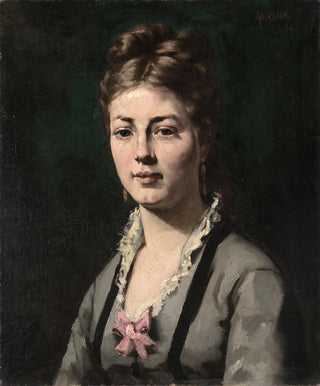 Portrait of a Woman - Abraham Archibald Anderson — artwork view