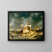 The village of Midlum - Abraham Beerstraaten — framed artwork on a wall
