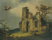 A landscape with ruins and the seduction of Ganymede - Abraham Bloemaert — artwork view