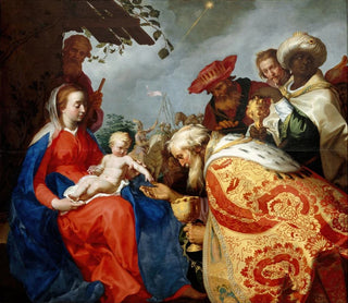 Adoration of the Magi - Abraham Bloemaert — artwork view