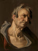 Head of an Old Man - Abraham Bloemaert — artwork view