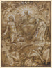 Intercession of Christ and Mary with God the Father - Abraham Bloemaert — artwork view