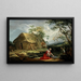 Latone et les paysans lyciens - Abraham Bloemaert — framed artwork on a wall