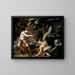 Mercury, Argus and Io - Abraham Bloemaert — framed artwork on a wall