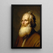 Old Man - Abraham Bloemaert — framed artwork on a wall