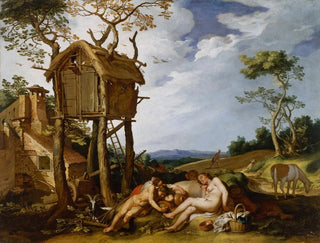 Parable of the wheat and the tares - Abraham Bloemaert — artwork view