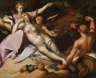 Sans Bacchus et la cendre, Vénus gèle - Abraham Bloemaert — artwork view
