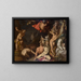 The Flood - Abraham Bloemaert — framed artwork on a wall