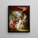The feast of the gods at the wedding of Peleus and Thetis - Abraham Bloemaert — framed artwork on a wall