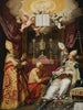 Les quatre Pères de l'Église latine - Abraham Bloemaert — artwork view