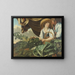 Vendeur de légumes - Abraham Bloemaert — framed artwork on a wall