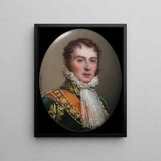 Eugène de Beauharnais 1781-1824 Duke of Leuchtenburg - Abraham Constantin — framed artwork on a wall
