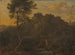 Nymphe et berger faisant de la musique dans un paysage - Abraham Genoels II — artwork view
