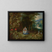 The Virgin and Child in a wooded landscape - Abraham Govaerts — framed artwork on a wall