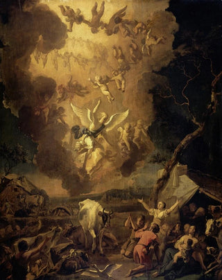 L'Annonciation aux bergers - Abraham Hondius — artwork view