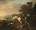 La Chasse au cerf - Abraham Hondius — artwork view