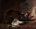 The Monkey and the Cat - Abraham Hondius — artwork view