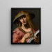 Sibylle - Abraham Janssens — framed artwork on a wall
