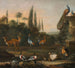 Landscape with Deer and Exotic Birds - Abraham Jansz Begeyn — artwork view