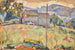 Summer Landscape Painting - Abraham Manievich — artwork view