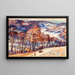 Happy Days Painting - Abraham Mark Datz — framed artwork on a wall