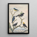 Reproduction of the painting Six birds of South America - Abraham Meertens
