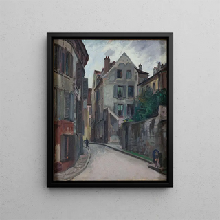 Rue - Abraham Neuman — framed artwork on a wall