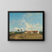La sucrerie de Kemanglen près de Tegal ou Tagal à Java - Abraham Salm — framed artwork on a wall