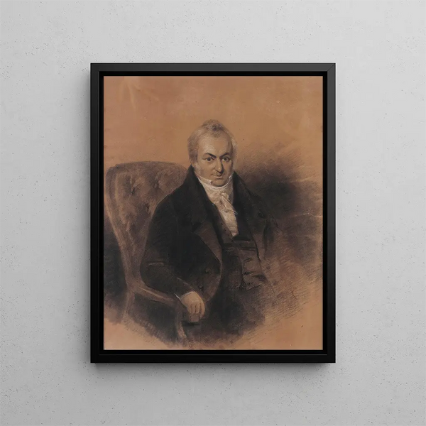 Henry Ezekiel - Abraham Solomon — framed artwork on a wall