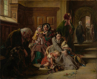 Waiting for the verdict - Abraham Solomon — artwork view