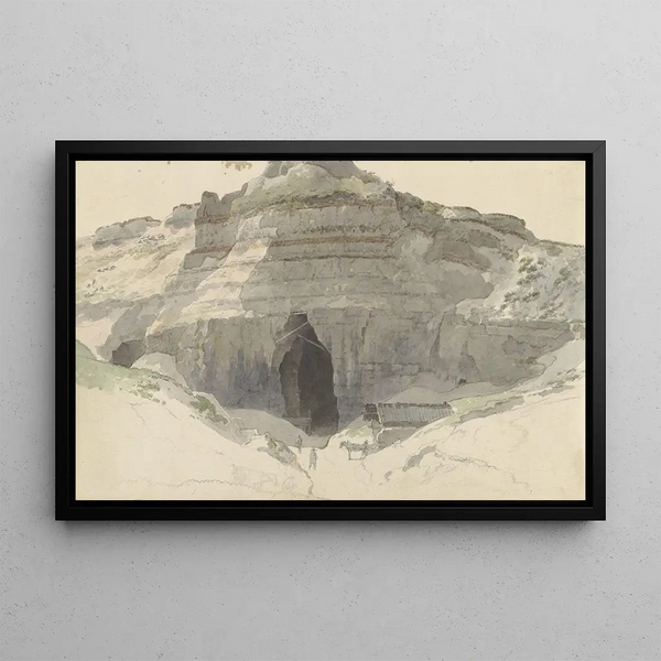 Carrière de pierre - Abraham Teerlink — framed artwork on a wall