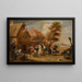 Fair of Campaign - Abraham Teniers — framed artwork on a wall