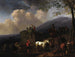 Harvesting hay - Abraham van Calraet — artwork view