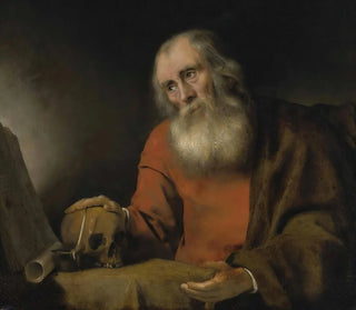 Saint Jerome - Abraham van Dijck — artwork view