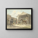 Hay Distribution to the Honor Guards 1813 - Abraham Vinkeles — framed artwork on a wall