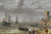 Seascape with Ruins on a Cliff - Abraham Willaerts — artwork view