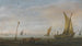 Small ships on the Zuiderzee - Abraham de Verwer — artwork view