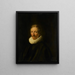 Portrait of David de Moor - Abraham de Vries — framed artwork on a wall