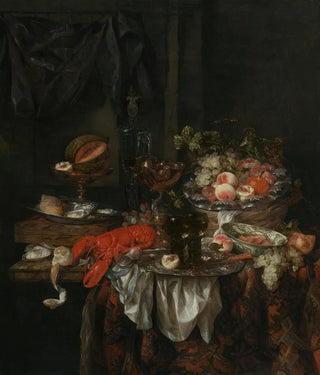 Banquet Still Life Painting - Abraham van Beyeren — artwork view