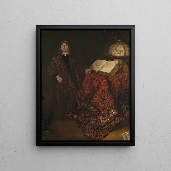 Cornelis Jansz Meyer 1629-1701 Hydraulic engineer - Abraham van den Hecken — framed artwork on a wall