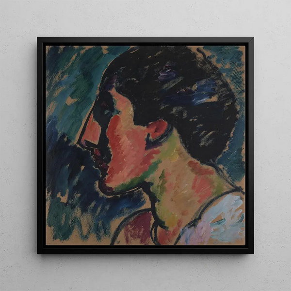 Abstract Painting - Wassily Kandinsky — framed artwork on a wall