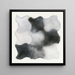 Abstraction in gray, black and white - Augusto Giacometti — wall display of the artwork