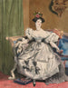 Evening Hours Miss Laure Devéria of The Eighteen Hours of a Parisian - Achille Devéria — artwork view