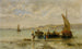 The Return of the Fishermen - Achille Dovera — artwork view