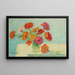 Bouquet de fleurs - Achille Laugé — framed artwork on a wall