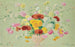 Dahlias and pompom sunflowers - Achille Laugé — artwork view