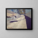 La route - Achille Laugé — framed artwork on a wall
